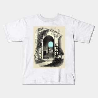 Paths of no return: Arches and passage to Heaven! Kids T-Shirt